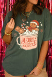 Merry & Bright Gingerbread Mug Tee