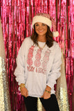 Merry And Bright Disco Snowman Tee/Sweatshirt