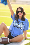 RTS Blue Game Day Puff Tee