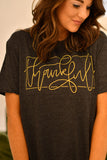 RTS Thankful Shimmer Tee