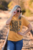 The Only B.S. I Need Is Beer and Sunshine Tee