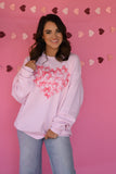 Bow Heart Sweatshirt