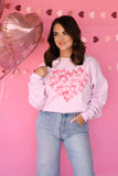 Bow Heart Sweatshirt