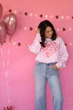 Bow Heart Sweatshirt