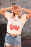 Bow Cherries Tee