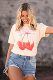 Bow Cherries Tee