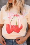 Bow Cherries Tee