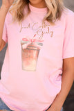 Iced Coffee Girly Tee