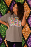 Mardi Gras Dalmatian Tee/Long Sleeve