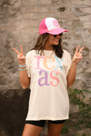 Watercolor Texas Tee