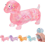 Glitter Weenie Dog Squishy - Pre Order - June 22-26 Shipment