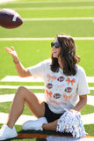 Tennessee Football And Bows Tee