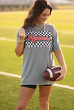 Raiders Checkered Tee