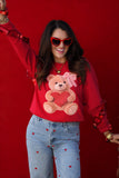 Red Heart Teddy Bear Tee / Long Sleeve