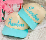 Kids Name Custom Embroidered Hat